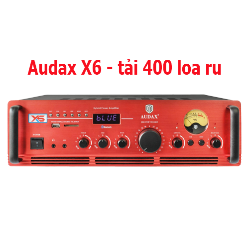 AMPLY AUDAX X6 - TẢI 400 LOA RU CHO NHÀ YẾN