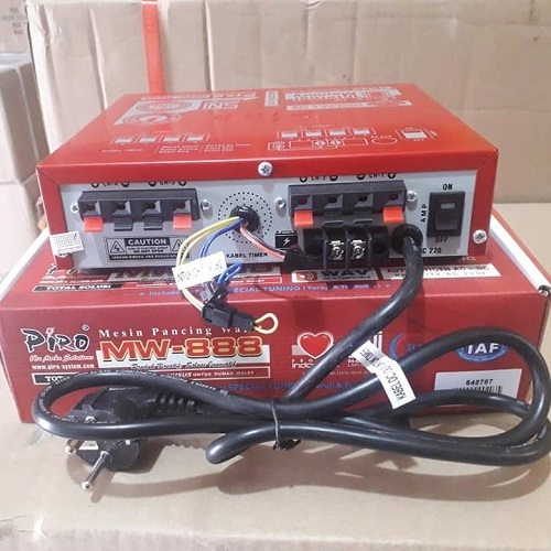 AMPLY CAO CẤP PIRO MW-888 4 KÊNH CHUYÊN DỤNG HIỆU QUẢ