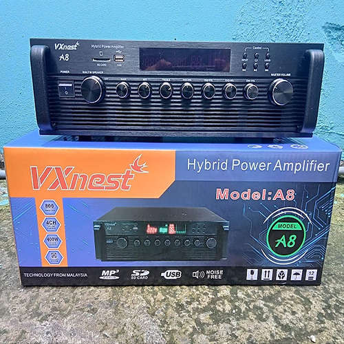 AMPLY CAO CẤP VXNEST A8 TẢI 1200 LOA RU CHUYÊN DỤNG