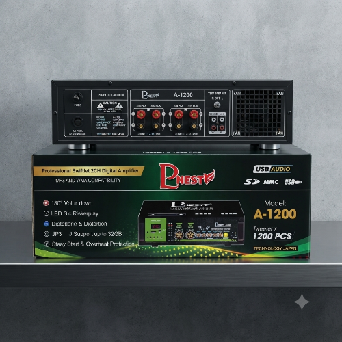 AMPLY CAO CẤP PNEST A-1200 TẢI 1200 LOA RU CHUYÊN DỤNG HIỆU QUẢ CHO NHÀ YẾN