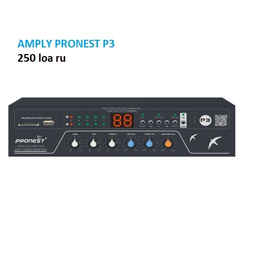 Amply Pronest P3 cao cấp chuyên nhà yến