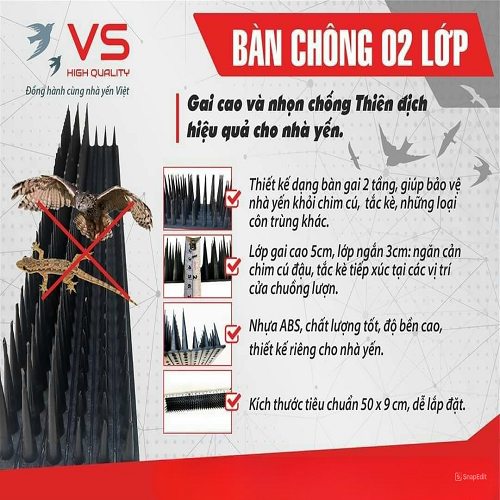 BÀN CHÔNG NHỰA 2 LỚP CHỐNG THIÊN ĐỊCH HIỆU QUẢ