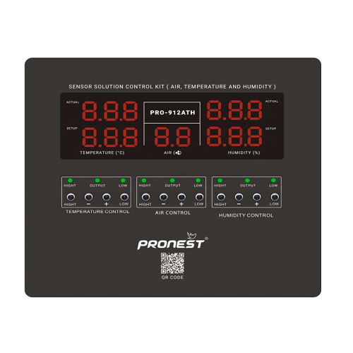 Cảm biến điều khiển độ ẩm, nhiệt độ và không khí Pronest PRO-913