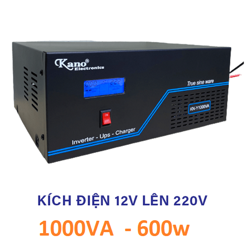 Chuyển điện KaNo 1000VA 12V – Kích điện 12V lên 220V