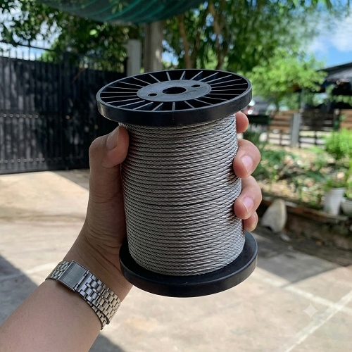 DÂY CÁP INOX 304 MỀM -1.5MM