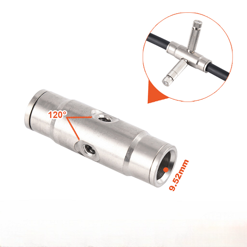 ĐẾ GIỮA 2 LỔ 120 PHUN SƯƠNG CAO ÁP 9.52