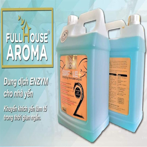 DUNG DỊCH FULL HOUSE AROMA TẠO MÙI DẪN DỤ, KÍCH TỔ, TĂNG BẦY ĐÀN HIỆU QUẢ CHO NHÀ YẾN