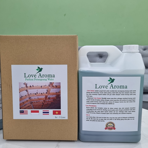 DUNG DỊCH TẠO MÙI DẪN DỤ, TĂNG BẦY ĐÀN HIỆU QUẢ - LOVE AROMA 5L