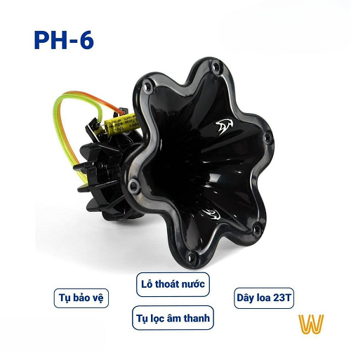 Loa cửa miệng hang cao cấp PH-6 chuyên dụng, chống nước