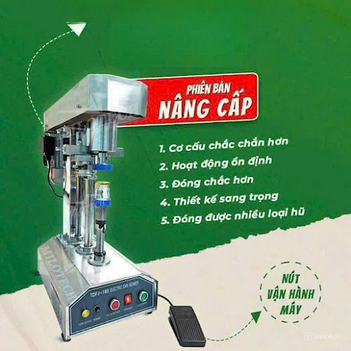 MÁY ĐÓNG NẮP HŨ YẾN CHUYÊN DỤNG