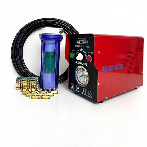 MÁY PHUN SƯƠNG BÉC (TRỌN BỘ 100 BÉC) TẠO ẨM LÀM MÁT CHUYÊN DỤNG HIỆU QUẢ