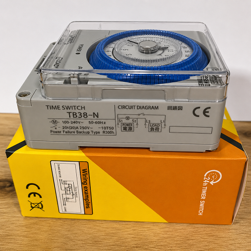 Timer hẹn giờ cơ TB-38N Pizonest chuyên dụng nhà yến