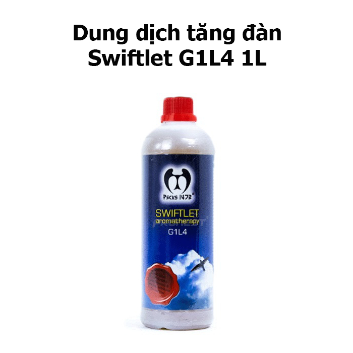 DUNG DỊCH SWIFTLET G1L4 1L TĂNG BẦY ĐÀN HIỆU QUẢ CHO NHÀ YẾN